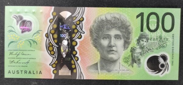 australie billet de 100 dollars 2020 pick 66 polymère neuf unc