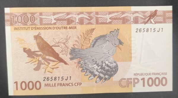 nouvelle calédonie polynésie billet de 1000 francs neuf 3e signature 265828 j1 ! (copie)