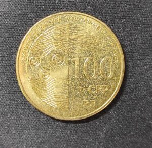 polynésie française nouvelle calédonie wallis futuna pièce de 200 francs 2022 (copie)