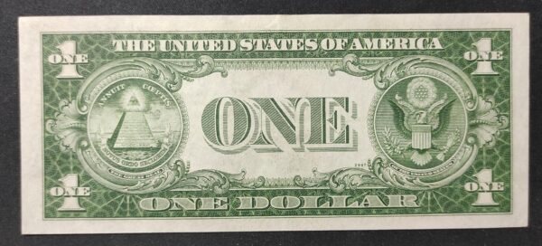 rare usa etats unis d'amérique billet de 1 dollar 1935 a sceau bleu spl