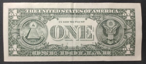 etats unis d'amérique usa billet de 1 dollar 2021 c (3) philadelphie pa