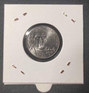 usa pièce de 5 cents thomas jefferson 2019 lettre d usa pièce de 5 cents thomas jefferson 2019 lettre d