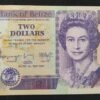 belize billet de 2 dollars 2021 pick 66 reine elizabeth ii neuf ( unc )