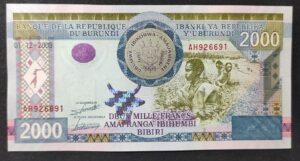 burundi billet de 2000 francs de 2008 pick 47 neuf ( unc ) burundi billet de 2000 francs de 2008 pick 47 neuf ( unc )