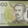 chili billet de 1000 pesos polymère 2020 pick 161 neuf ( unc )