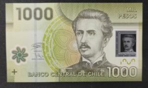 chili billet de 1000 pesos polymère 2020 pick 161 neuf ( unc ) chili billet de 1000 pesos polymère 2020 pick 161 neuf ( unc )