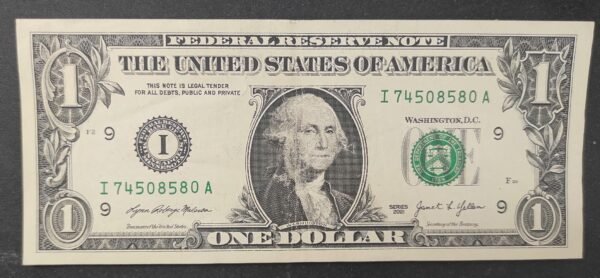 etats unis d'amérique usa billet de 1 dollar 2021 i (9) minneapolis