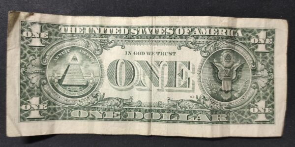 etats unis d'amérique usa billet de 1 dollar 2017 d (4) cleveland