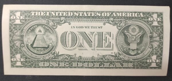 etats unis d'amérique usa billet de 1 dollar 2021 j (10) kansas city