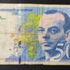 france billet de 50 francs saint exupery 1993 ref : f.72/02