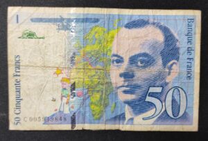 france billet de 50 francs saint exupery 1993 ref : f.72/02 france billet de 50 francs saint exupery 1993 ref : f.72/02