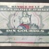 haïti billet de 10 gourdes 2000 commémorative pick 265