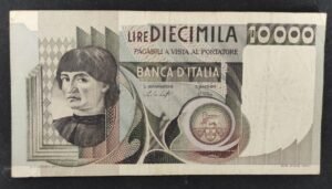 italie billet de 10 000 lire 1976 pick 106