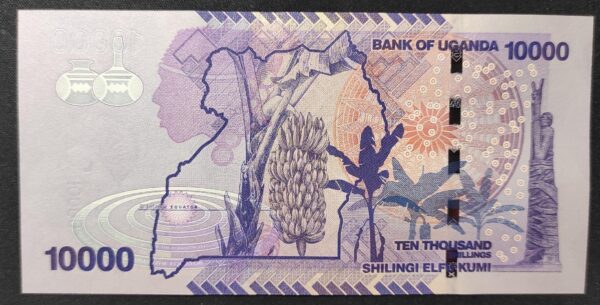 ouganda billet de 10 000 shillings de 2021 neuf unc
