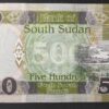 soudan du sud billet de 500 pounds de 2024 pick neuf unc