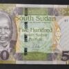 soudan du sud billet de 500 pounds de 2024 pick neuf unc