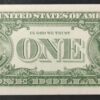 rare usa star note billet de 1 dollar série 1957 b sceau bleu neuf ( unc )