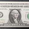 rare usa star note billet de 1 dollar de1963 f(6) atlanta géorgie neuf ( unc )