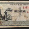 viet nam du sud billet de 1 dong 1955 pick 11 sup (copie)