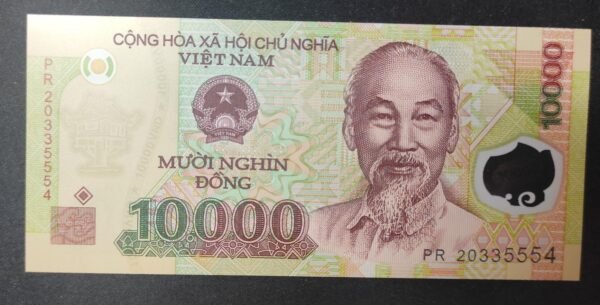 viet nam billet de 10 000 dong de 2020 polymère pick 119 neuf unc