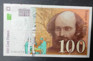 france billet de 100 francs sézanne de 1998 ref : f.74/02 france billet de 100 francs sézanne de 1998 ref : f.74/02