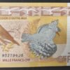 nouveauté nouvelle calédonie polynésie billet de 1000 francs neuf 4eme sign j6