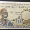 rare sénégal bceao billet de 5000 francs 1974 pick 704 (copie)