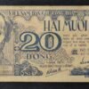 rare viet nam billet de 20 dông de 1948 sup ! (copie)