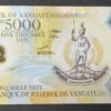 vanuatu ex nouvelles hébrides billet 5000 vatu 2017 pick 19