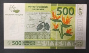 polynésie française nelle calédonie billet 500 francs pr neuf 1e signature b6