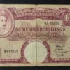 tres rare afrique de l'est billet de 100 shillings pick 40