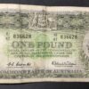 australie australia billet de one pound 1961 commonwealth of australia p 34 (copie)