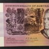 rare signature australie billet de 5 dollars 1969/71 pick 39b sup+