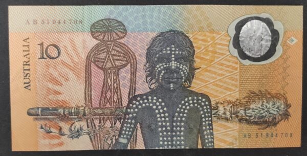 rare australie 10 dollars commémoratif 1988 pick 49 ttb