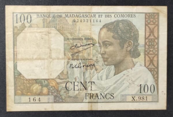 comores billet de 50 francs comores 1950 pick 2 c.187 (copie)