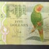 iles fidji pacifique sud magnifique billet 5 dollars