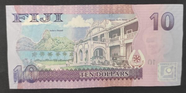 iles fidji pacifique sud magnifique billet 10 dollars