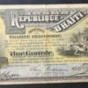 très rare république de haïti billet de 1 gourde type 1892 pick 101