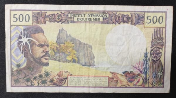 billet 500 francs ieom nouvelle calédonie polynésie k.011 ( 2004 ) 9eme sign (copie)