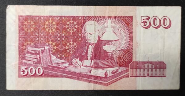 islande billet de 500 kronur du 22/05/2001 pick 58 circulé (copie)