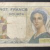 nouvelle calédonie 20 francs " nouméa " jeune berger banque de l'indochine n.161 (copie)