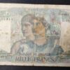 france billet de 1000 francs minerve du 28/08/1945 n.109 ref f.41/28