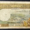 nouvelle calédonie 100 francs mention nouméa alphabet x.2 (copie)