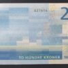 norvège billet de 100 kroner de 2016 pick 54 pr neuf