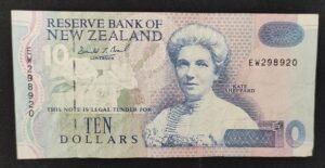 nouvelle zélande billet de 10 dollars 1992 pick 178 (copie)