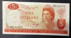 nouvelle zélande billet de 5 dollars 1975 1977 pick 165 reine elizabeth ii nouvelle zélande billet de 5 dollars 1975 1977 pick 165 reine elizabeth ii