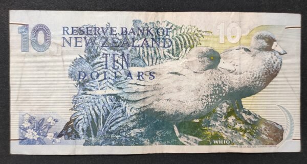 nouvelle zélande billet de 10 dollars 1992 pick 178