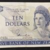 nouvelle zélande billet de 10 dollars 1975 1977 pick 165 reine elizabeth ii
