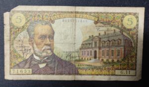 france billet de 5 francs pasteur du 07/12/1967 k.66 ref : 61/06 (copie) france billet de 5 francs pasteur du 07/12/1967 k.66 ref : 61/06 (copie)