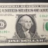 rare usa star note billet de 1 dollar 2017 g (7) chicago il